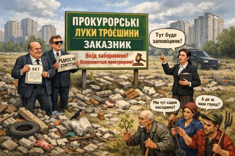 Схематоз заповідання землі нереальний там, де громада власник.